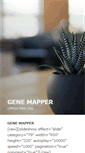 Mobile Screenshot of genemapper.info